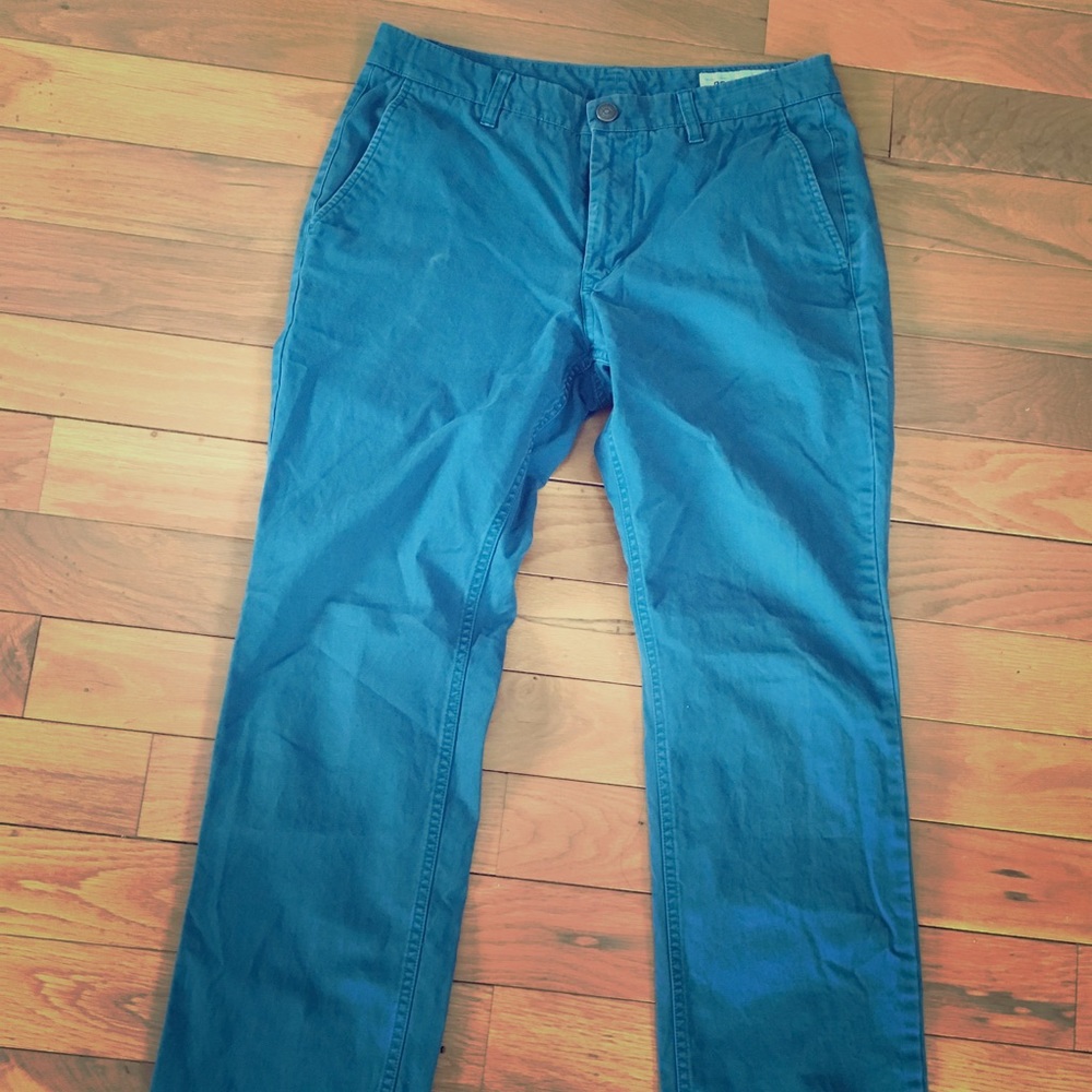 Men’s teal Bonobos chinos size 32x32